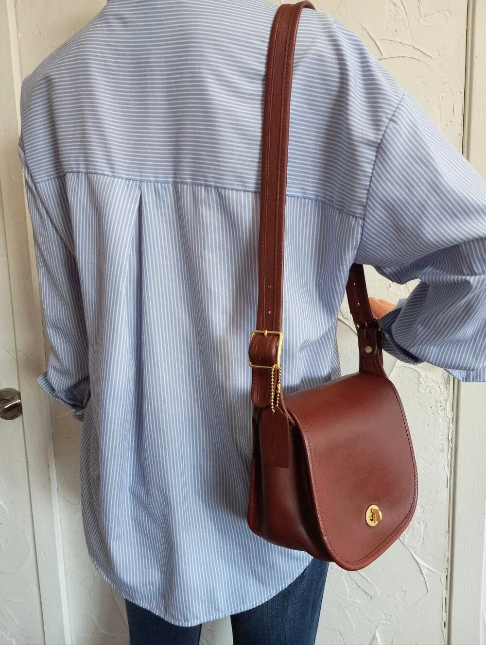 Coach NYC Vintage Small Shoulder Bag #9530